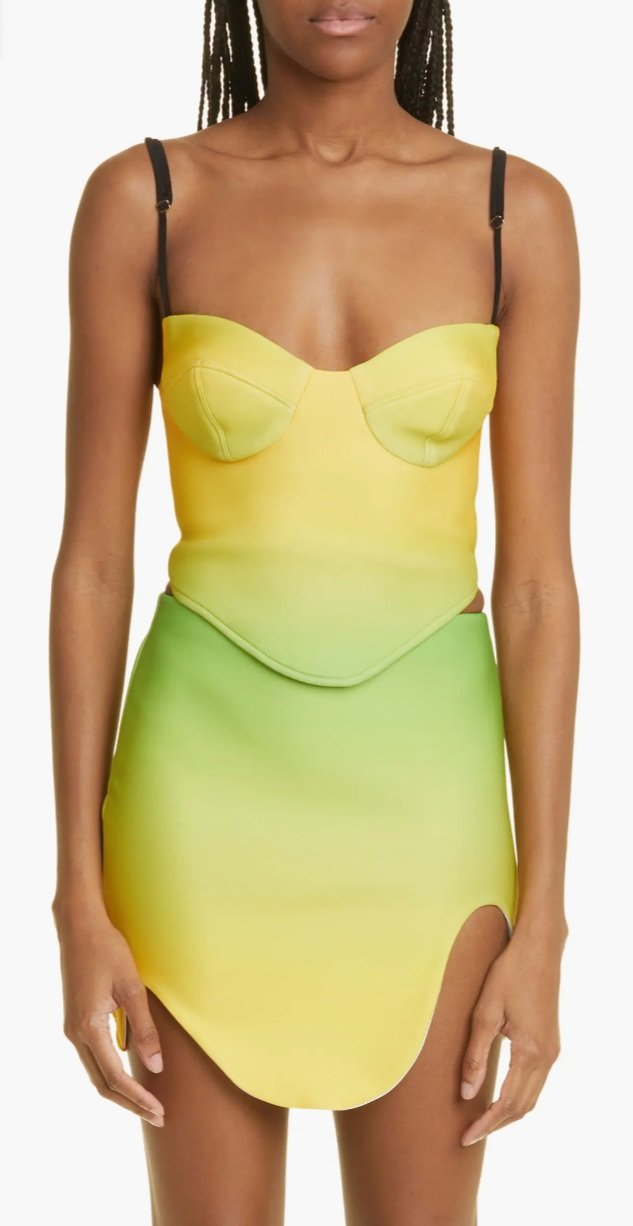 トップス BOHEMSEO CURVED WAIST STRAP BUSTIER BOHEMSEO CURVED WAIST STRAP BUSTIER, BLACK – SeoulSeoul